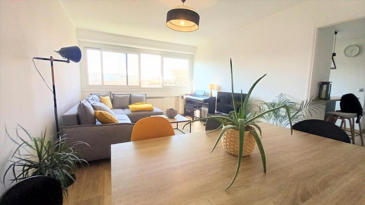 Magnifique Cocon - Metro A Republique - 2 Belles Chambres Avec Dressings - Wifi Gratuit - Netflix - Au Calme Absolu - Lumineux - Jardin Arbore Partage Dans La Residence Вийёрбан Экстерьер фото