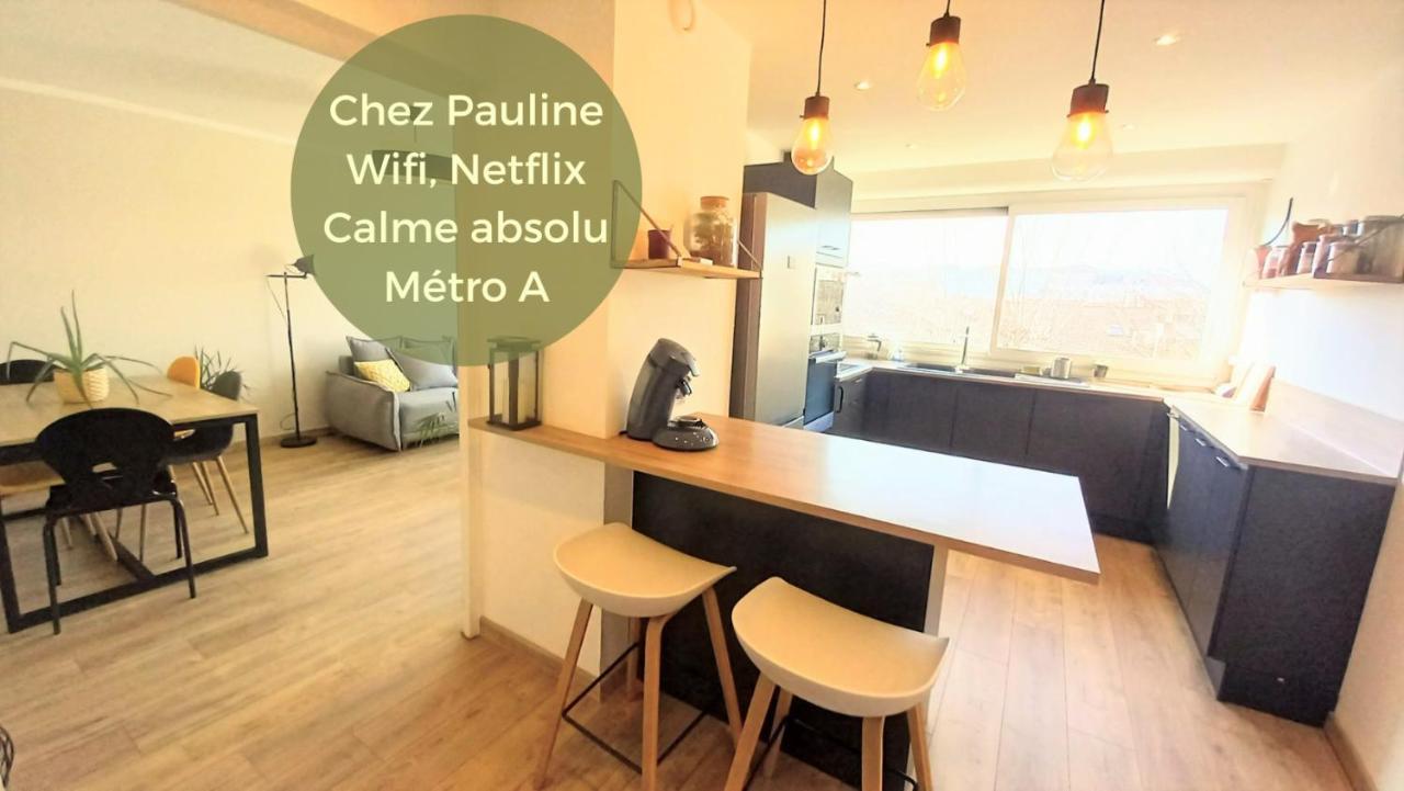 Magnifique Cocon - Metro A Republique - 2 Belles Chambres Avec Dressings - Wifi Gratuit - Netflix - Au Calme Absolu - Lumineux - Jardin Arbore Partage Dans La Residence Вийёрбан Экстерьер фото